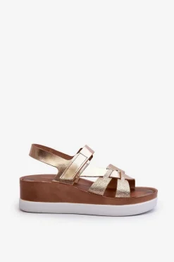 Sandały Na Koturnie|Sandały Płaskie><noscript><img width=