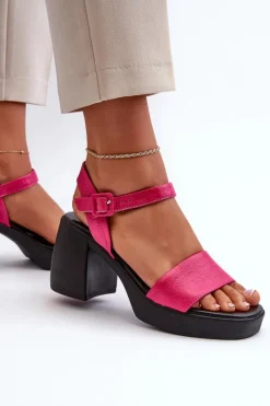 Sandały Na Obcasie><noscript><img width=