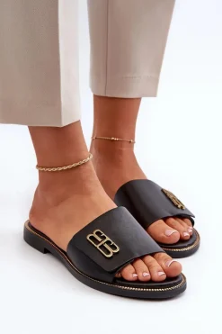 Klapki Damskie Klasyczne><noscript><img width=