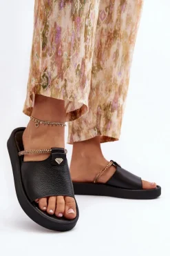 Klapki Damskie Klasyczne><noscript><img width=