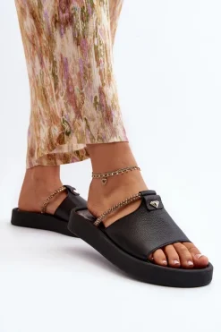 Klapki Damskie Klasyczne><noscript><img width=