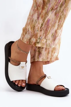 Klapki Damskie Klasyczne><noscript><img width=