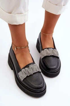 Loafersy Damskie|Mokasyny Płaskie><noscript><img width=