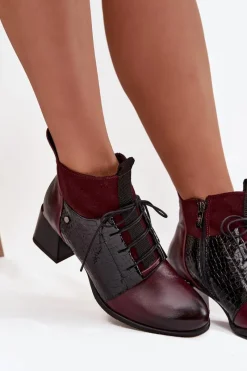 Botki Ocieplane|Brązowe I Beżowe Botki><noscript><img width=