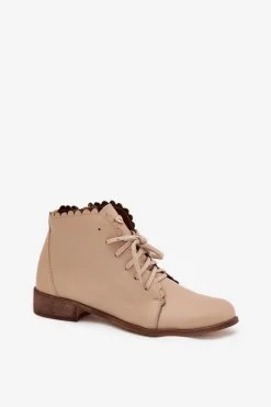 Botki Sznurowane|Botki Płaskie><noscript><img width=