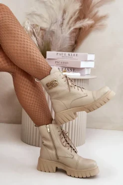 Botki Skórzane|Botki Zimowe Damskie><noscript><img width=