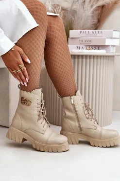 Botki Skórzane|Botki Zimowe Damskie><noscript><img width=