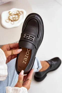 Półbuty Skórzane><noscript><img width=