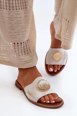 Klapki Damskie Klasyczne><noscript><img width=