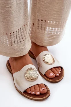 Klapki Damskie Klasyczne><noscript><img width=