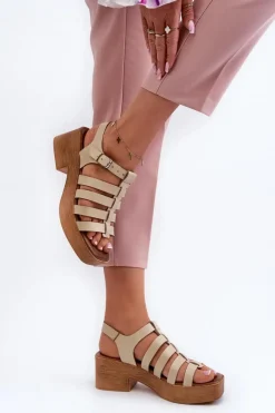 Sandały Na Obcasie><noscript><img width=