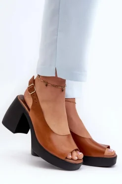 Sandały Na Obcasie><noscript><img width=