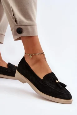 Loafersy Damskie|Mokasyny Płaskie><noscript><img width=