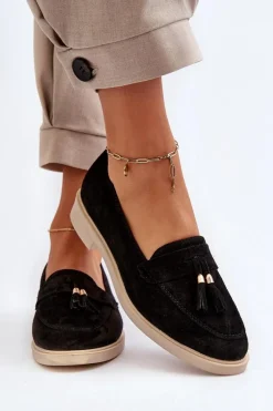 Loafersy Damskie|Mokasyny Płaskie><noscript><img width=