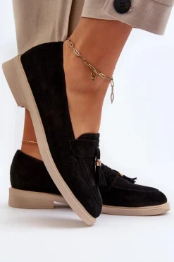 Loafersy Damskie|Mokasyny Płaskie><noscript><img width=