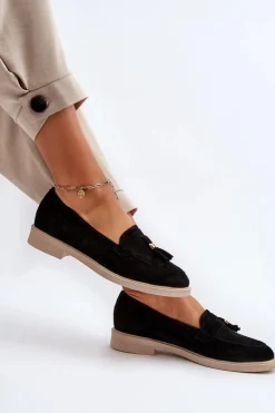 Loafersy Damskie|Mokasyny Płaskie><noscript><img width=