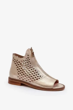 Sandały Ażurowe|Sandały Płaskie><noscript><img width=