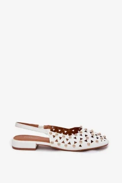 Sandały Płaskie><noscript><img width=