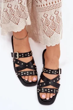 Klapki Damskie Klasyczne><noscript><img width=