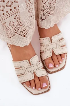 Klapki Damskie Klasyczne><noscript><img width=