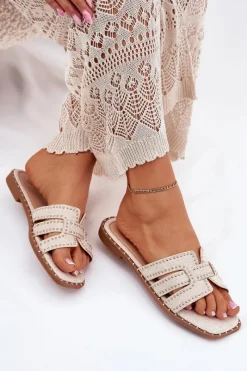 Klapki Damskie Klasyczne><noscript><img width=