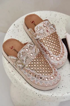 Klapki Na Platformie|Klapki Damskie Klasyczne><noscript><img width=