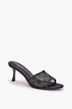 Klapki Na Obcasie|Klapki Damskie Klasyczne><noscript><img width=