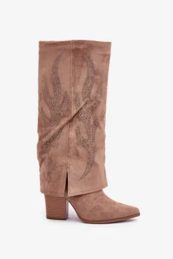 Kozaki Na Słupku|Kozaki Z Wywiniętą Cholewką><noscript><img width=