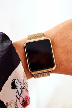 Zegarki>GG Luxe Zegarek Cyfrowy Złoty