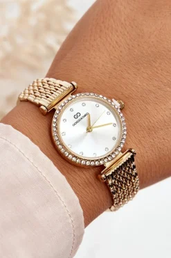 Zegarki>Giorgio&Dario Zegarek Damski Na Bransolecie Giorgio & Dario GDM3771 Złoty