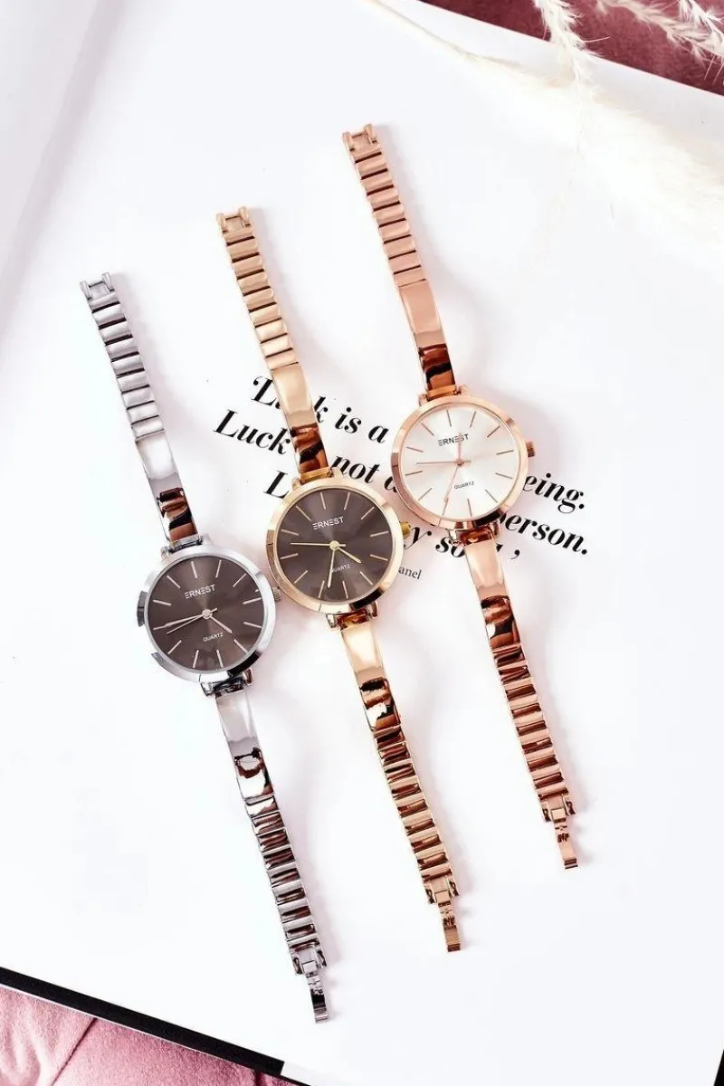 Hot Zegarek Na Bransolecie Złoty Zegarki