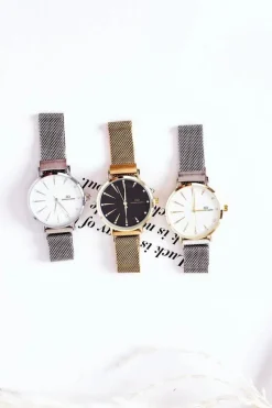 Discount Giorgio&Dario Zegarek Na Bransolecie Mesh Srebrny