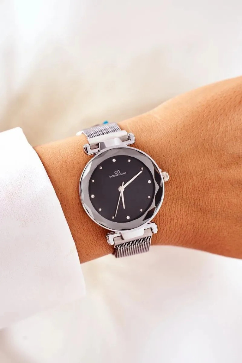 Hot Boto Zegarek Na Bransolecie Mesh Giorgio&Dario Złoty