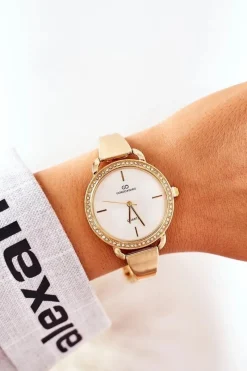 Hot Giorgio&Dario Zegarek Na Bransolecie Z Cyrkoniami Giorgio & Dario Złoty