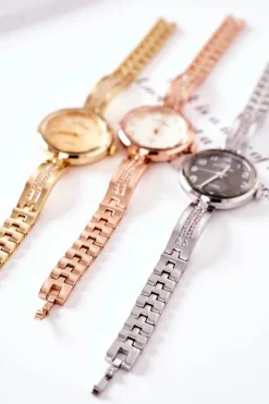 Clearance Giorgio&Dario Zegarek Na Bransolecie Z Cyrkoniami Giorgio & Dario Różowe Złoto