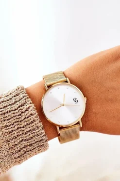 Zegarki>GG Luxe Zegarek Z Dużą Tarczą Różowe Złoto