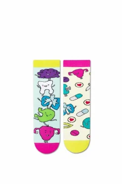 Outlet Zestaw Dziecięce Skarpetki Zooksy mixTURY Organsy 2 Pary Skarpetki|Skarpetki