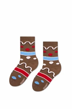 Outlet ZOOKSY/RAINBOW SOCKS Zestaw Dziecięce Skarpetki Zooksy mixTURY Pierniki 2 Pary