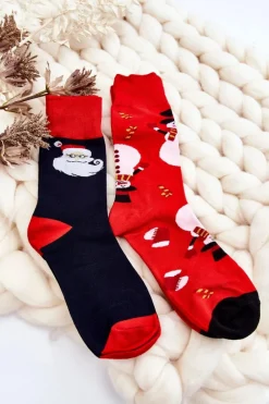 Outlet Zestaw Męskich Świątecznych Skarpetek Mix 1 Skarpetki|Skarpetki