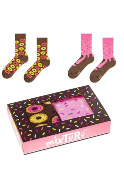 Hot Zestaw Skarpetek Zooksy mixTURY Donutowe 2 Pary Skarpetki|Skarpetki