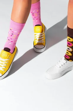 Hot Zestaw Skarpetek Zooksy mixTURY Donutowe 2 Pary Skarpetki|Skarpetki