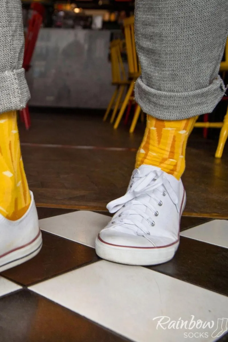 New ZOOKSY/RAINBOW SOCKS Zestaw Skarpetki Rainbow Socks Frytki 2 Pary