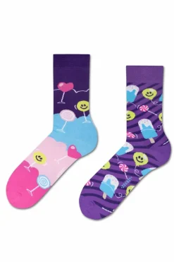 Skarpetki|Skarpetki>ZOOKSY/RAINBOW SOCKS Zestaw Skarpetki Zooksy mixTURY Słodkości 2 Pary Wielokolorowy