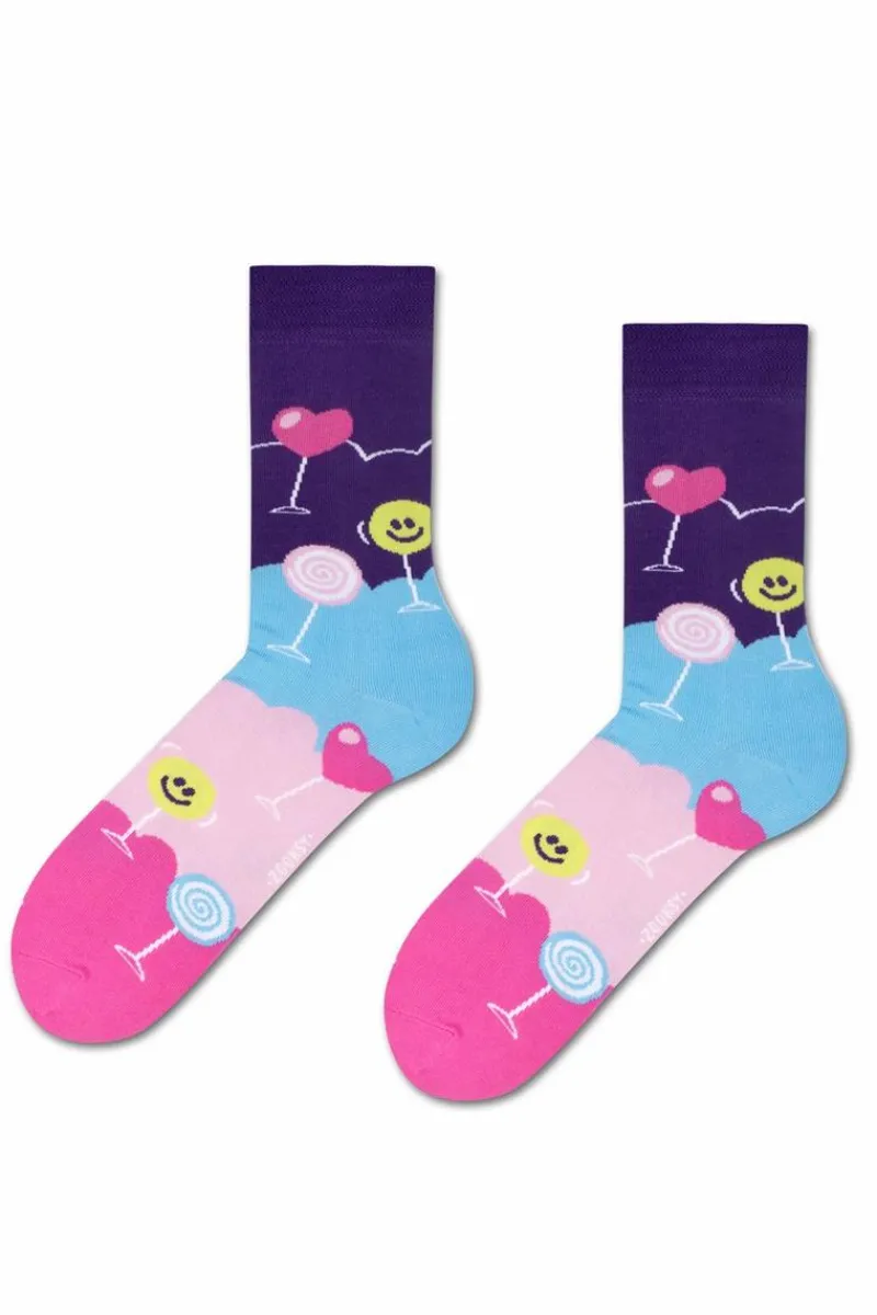 Skarpetki|Skarpetki>ZOOKSY/RAINBOW SOCKS Zestaw Skarpetki Zooksy mixTURY Słodkości 2 Pary Wielokolorowy