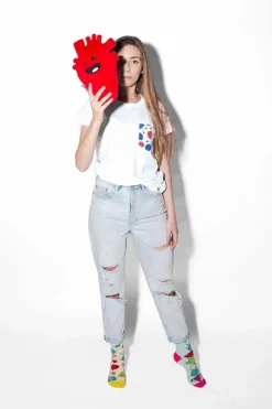 Sale ZOOKSY/RAINBOW SOCKS Zestaw Skarpetki Zooksy mixTURY Organsy 2 Pary Wielokolorowy