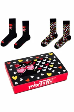 Clearance ZOOKSY/RAINBOW SOCKS Zestaw Zooksy mixTURY Miłosne 2 Pary
